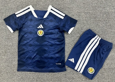 2026 Scotland Home kids soccer jersey